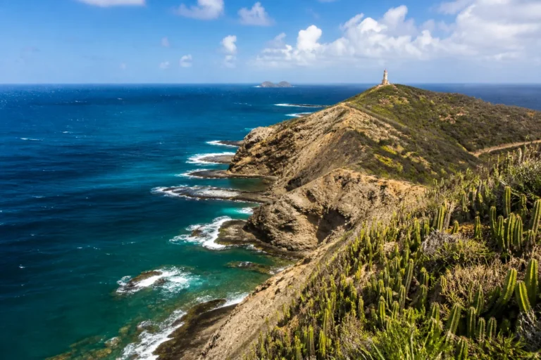 Côte rocheuse de la presqu’île de la Caravelle