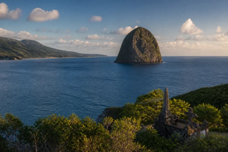 Rocher du Diamant depuis la côte