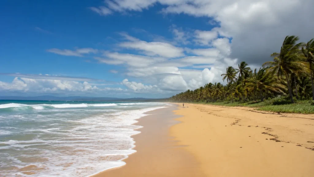 Grande plage sauvage de Grand Macabou