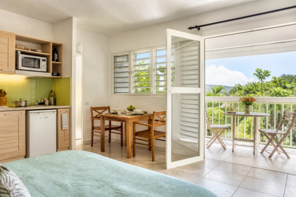 Studio de résidence hôtelière avec kitchenette