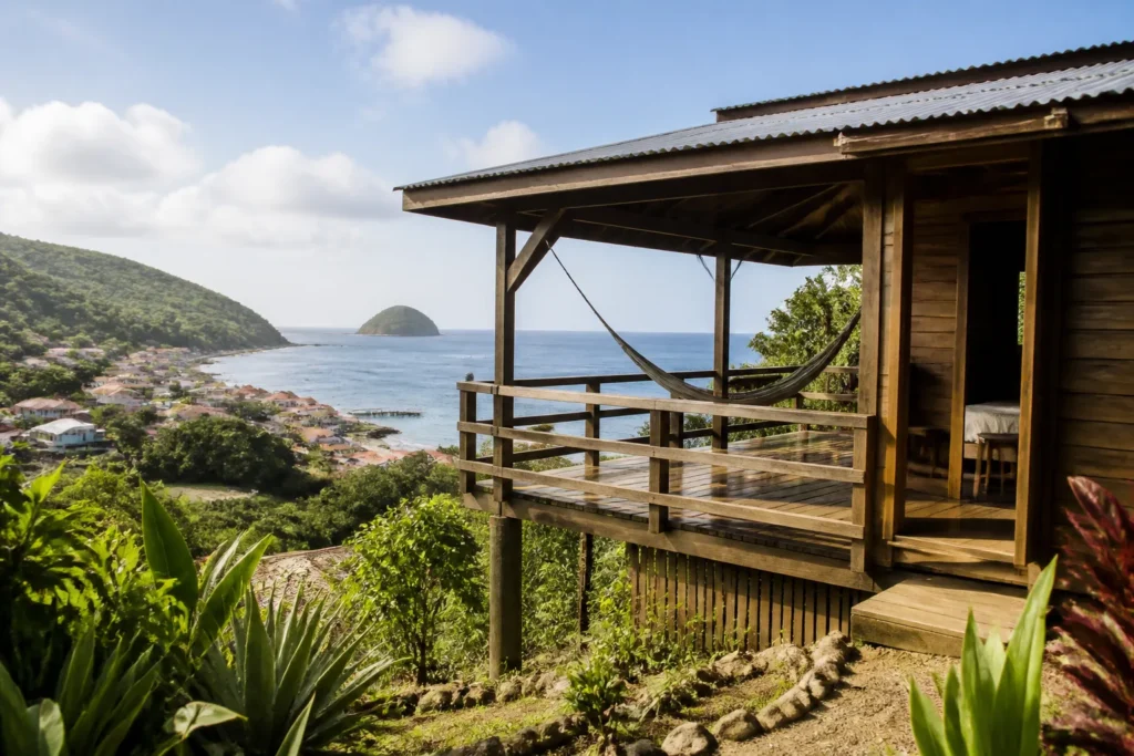 Bungalow avec vue sur les Anses-d’Arlet
