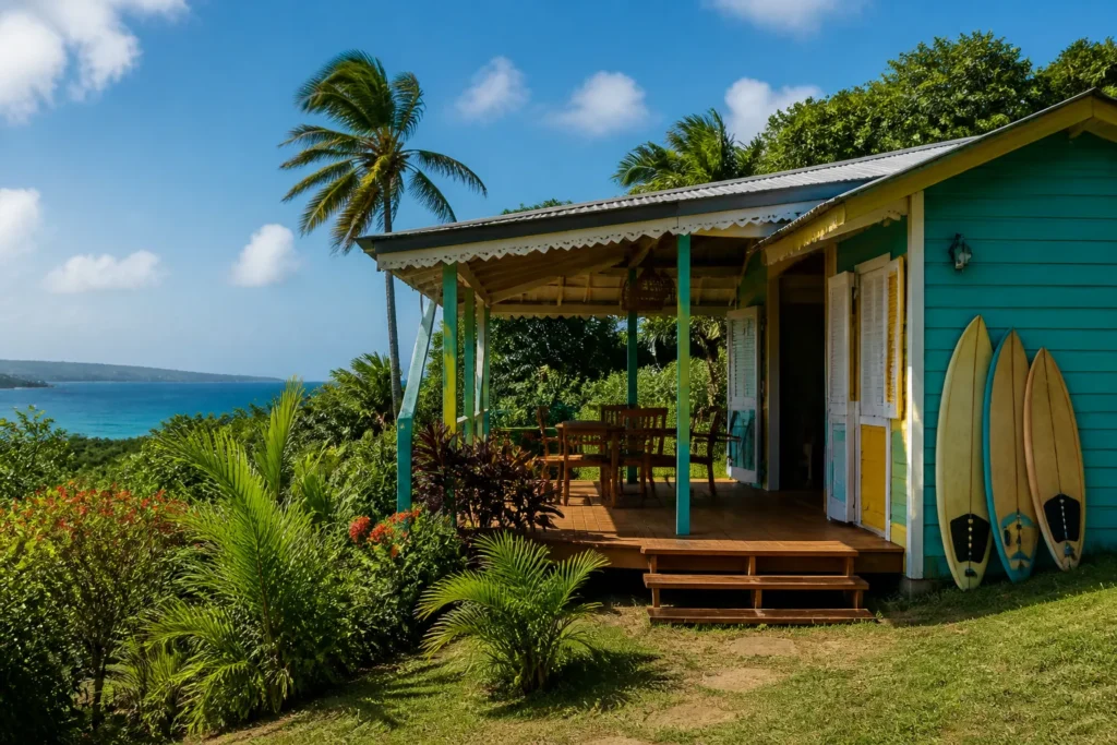 Bungalow créole près de Tartane