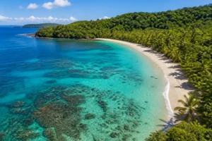 Plage paradisiaque en Martinique