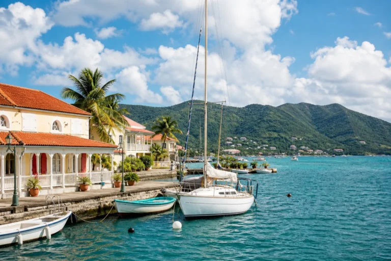 Front de mer des Trois-Îlets en Martinique